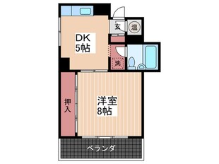 山出ビルの物件間取画像